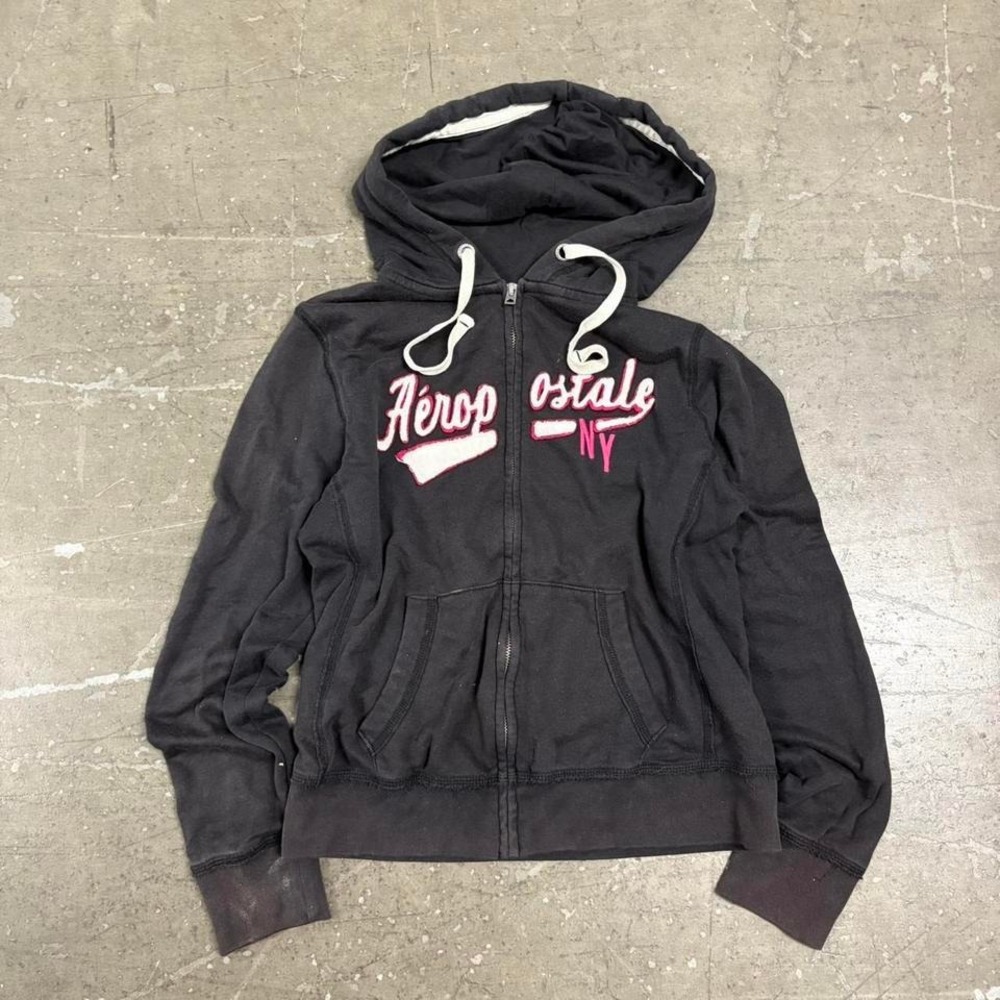 Aeropostale Hoodie Women's Size M Y2K Cute Abercrombie & Fitch Hollister Vintage